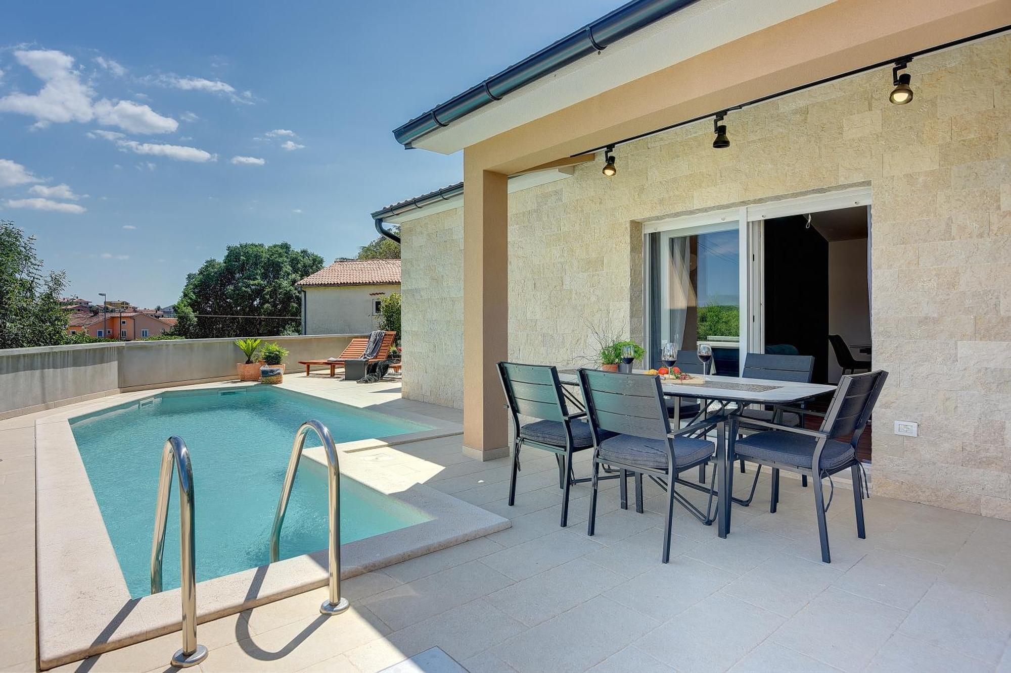 Vila Una With Private Pool Near Rovinj - Open 2022 Rovinjsko Selo Exteriér fotografie